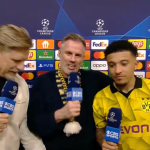 Jamie Carragher interviews Jason Sancho on live TV after EIGHT PINTS and CBS Sports studio cannot bear to watch