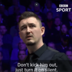 Kyren Wilson once stopped an elderly spectator being thrown out despite mobile phone ringing THREE times