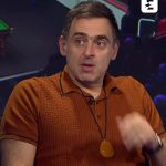 Ronnie O’Sullivan works as live TV pundit after World Snooker Championship exit but fans can’t look past wardrobe choice
