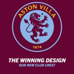 Aston Villa reveal new badge as they ditch old design after ONE season following Champions League qualification