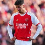 Kai Havertz breaks down in tears after Arsenal fall agonisingly short of Premier League title on final day of season