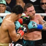 Canelo Alvarez looks unrecognisable as he is smacked in face – but shrugs off punch and beats Jaime Munguia